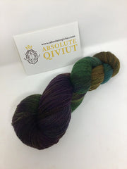 100% Qiviut 2 ply yarn-NORTHERN LIGHTS